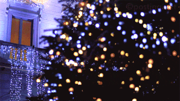 Funkelnder Weihnachtsbaum